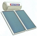 Maltezos ανοξείδωτος ηλιακός θερμοσίφωνας Ταράτσας MALT H 200 L / 1 SAC 130X200 2E