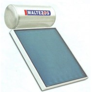 MALTEZOS GLASS ηλιακός θερμ/νας Ταράτσας GL 160L/3E/SAC 130x200