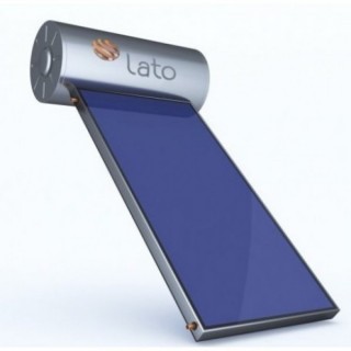 LATO ΗΛΙΑΚΟΣ ΘΕΡΜΟΣΙΦΩΝΑΣ ΣΕΤ 150lt 2.3m² Super Glass Διπλής Ενέργειας