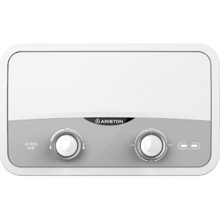 ARISTON AURES SLIM 4 SH EU ΕΠΙΤΟΙΧΙΟΣ ΤΑΧΥΘΕΡΜΟΣΙΦΩΝΑΣ ΜΠΑΝΙΟΥ/ΚΟΥΖΙΝΑΣ ΜΟΝΟΦΑΣΙΚΟΣ 4kw