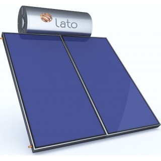 LATO ΗΛΙΑΚΟΣ ΘΕΡΜΟΣΙΦΩΝΑΣ ΣΕΤ 150lt 3m² Super Glass Διπλής Ενέργειας