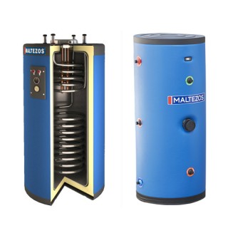 MALTEZOS INOX BOILER ΘΕΡΜΟΔΟΧΕΙΟ ΤΥΠΟΣ 150L 2Ε ΚΑΘΕΤΟ