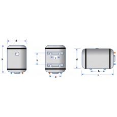 MALTEZOS INOX BOILER ΤΥΠΟΣ 100L 2Ε ΔΑΠΕΔΟΥ