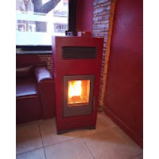 MYTHERM IOLI TS 18 ΛΕΒΗΤΑΣ ΝΕΡΟΥ (ΣΟΜΠΑ) PELLET 15477kcal/h ΚΟΚΚΙΝΟΣ