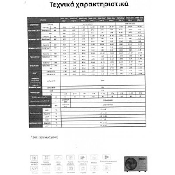 TCL THML-6D/HBP-A 6kw Μονοφασική Αντλία Θερμότητας Θ/Ψ6.10/6.55