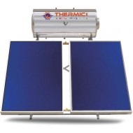 THERMIC INOX TS PLUS TS-FP 2.52m 160lt ΣΕΤ ΗΛΙΑΚΟΥ ΘΕΡΜΟΣΙΦΩΝΑ ΜΕ 1 ΣΥΛΛΕΚΤΗ 2ΠΛΗΣ ΕΝΕΡΓΕΙΑΣ