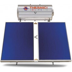 THERMIC INOX TS PLUS TS-FP 2.02m 160lt ΣΕΤ ΗΛΙΑΚΟΥ ΘΕΡΜΟΣΙΦΩΝΑ ΜΕ 1 ΣΥΛΛΕΚΤΗ 2ΠΛΗΣ ΕΝΕΡΓΕΙΑΣ