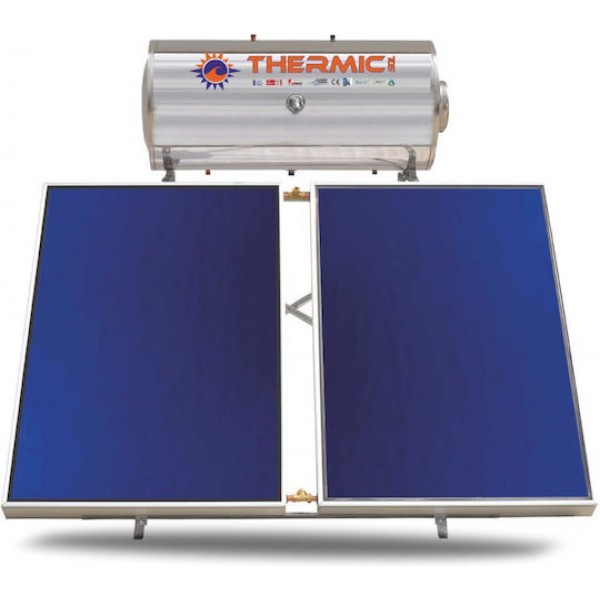 THERMIC INOX TS PLUS TS-FP 4.04m 200lt ΣΕΤ ΗΛΙΑΚΟΥ ΘΕΡΜΟΣΙΦΩΝΑ ΜΕ 2 ΣΥΛΛΕΚΤΕΣ 2ΠΛΗΣ ΕΝΕΡΓΕΙΑΣ